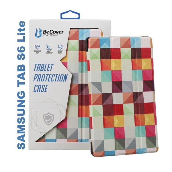 Чехол-книжка BeCover Smart для Samsung Galaxy Tab S6 Lite SM-P610/SM-P615 Square (706605)
Чехол-книжка BeCover Smart для Samsung Galaxy Tab S6 Lite SM-P610/SM-P615 Square (706605)
