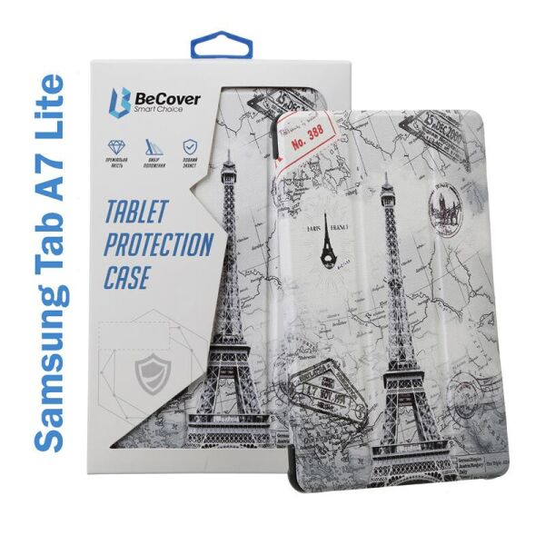 Чехол-книжка BeCover Smart для Samsung Galaxy Tab A7 Lite SM-T220/SM-T225 Paris (706467)
Чехол-книжка BeCover Smart для Samsung Galaxy Tab A7 Lite SM-T220/SM-T225 Paris (706467)