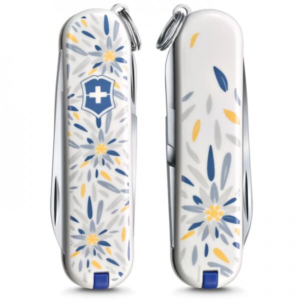 Складной нож Victorinox CLASSIC LE "Alpine Edelweiss" 58мм/1сл/7функ/цветн/чехол /ножн
Складной нож Victorinox CLASSIC LE "Alpine Edelweiss" 58мм/1сл/7функ/цветн/чехол /ножн