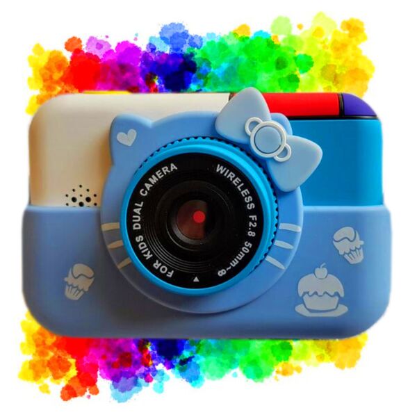 Детский цифровой фотоаппарат Hello Kitty Fun Camera 1080 FHD 2 камеры MP3 Игры Фиолетовый Голубой
Детский цифровой фотоаппарат Hello Kitty Fun Camera 1080 FHD 2 камеры MP3 Игры Фиолетовый Голубой