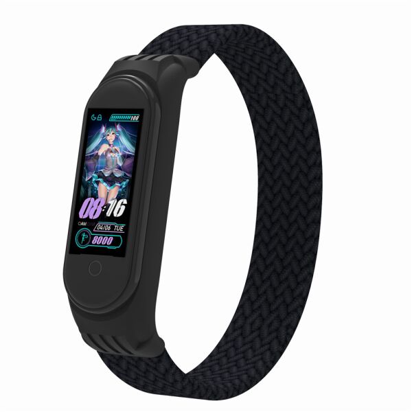 Ремінець для спортивного годинника Ремешок ArmorStandart Braided Solo Loop для Xiaomi Mi Band 4/5/6 Black size S
Ремінець для спортивного годинника Ремешок ArmorStandart Braided Solo Loop для Xiaomi Mi Band 4/5/6 Black size S