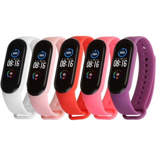 Комплект ремешков Armorstandart для браслета Xiaomi Mi Band 5/Mi Band 6 Pink Punch 5 шт. (ARM57623)
Комплект ремешков Armorstandart для браслета Xiaomi Mi Band 5/Mi Band 6 Pink Punch 5 шт. (ARM57623)
