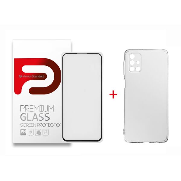 Комплект защитное стекло+чехол Комплект Armorstandart для Samsung M31s (Защитное стекло FG + Панель Air Series) (ARM58045)
Комплект защитное стекло+чехол Комплект Armorstandart для Samsung M31s (Защитное стекло FG + Панель Air Series) (ARM58045)