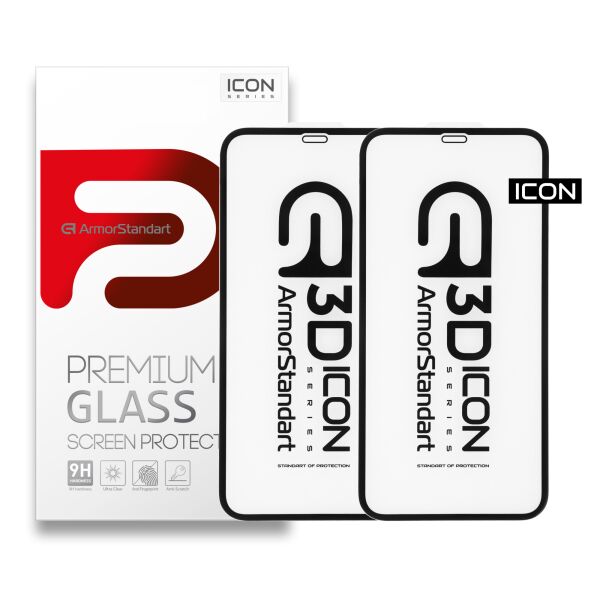 Защитное стекло Набор защитных стекол ArmorStandart Icon 3D для iPhone 11Pro/XS/X Black 2шт (ARM56213-GI3D-BK)
Защитное стекло Набор защитных стекол ArmorStandart Icon 3D для iPhone 11Pro/XS/X Black 2шт (ARM56213-GI3D-BK)