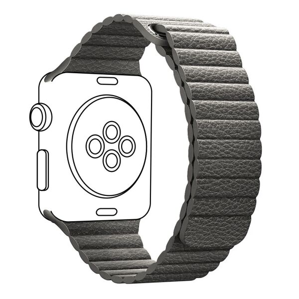Ремешок для спортивных часов Armorstandart Leather Loop для Apple Watch All Series 38/40 mm Grey (ARM48654)
Ремешок для спортивных часов Armorstandart Leather Loop для Apple Watch All Series 38/40 mm Grey (ARM48654)