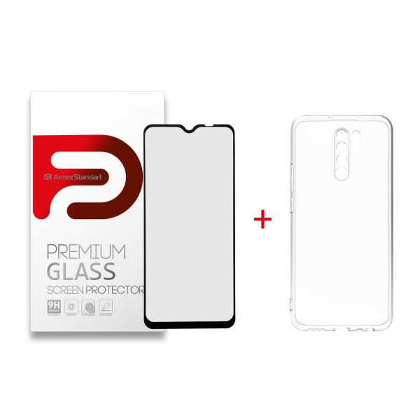 Комплект защитное стекло+чехол Комплект Armorstandart для Xiaomi Redmi 9 (Защитное стекло FG + Панель Air Series) (ARM58051)
Комплект защитное стекло+чехол Комплект Armorstandart для Xiaomi Redmi 9 (Защитное стекло FG + Панель Air Series) (ARM58051)