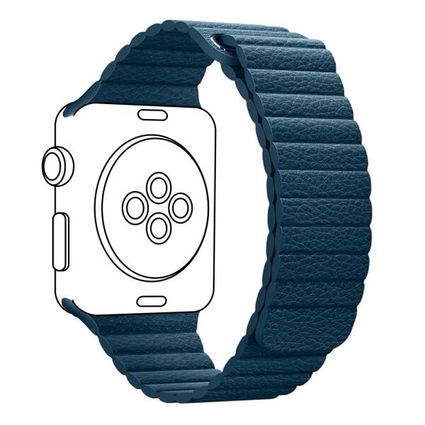 Ремешок для спортивных часов Armorstandart Leather Loop для Apple Watch All Series 38/40 mm Blue (ARM51669)
Ремешок для спортивных часов Armorstandart Leather Loop для Apple Watch All Series 38/40 mm Blue (ARM51669)