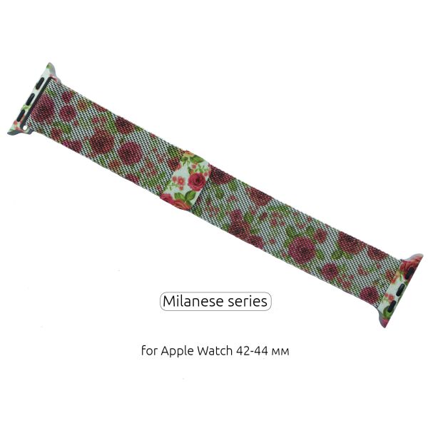 Ремешок для спортивных часов Armorstandart Milanese Loop для Apple Watch All Series 42-44mm Flower Rose (ARM52962)
Ремешок для спортивных часов Armorstandart Milanese Loop для Apple Watch All Series 42-44mm Flower Rose (ARM52962)