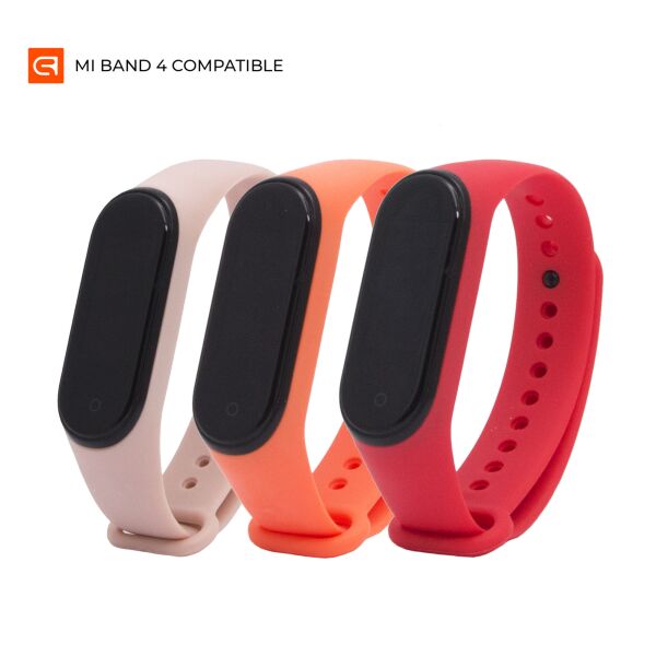 Ремешок для спортивного браслета Комплект ремешков для Xiaomi Mi Band 4/3 (Orange/ Pink Sand/ Red) 3 шт.
Ремешок для спортивного браслета Комплект ремешков для Xiaomi Mi Band 4/3 (Orange/ Pink Sand/ Red) 3 шт.