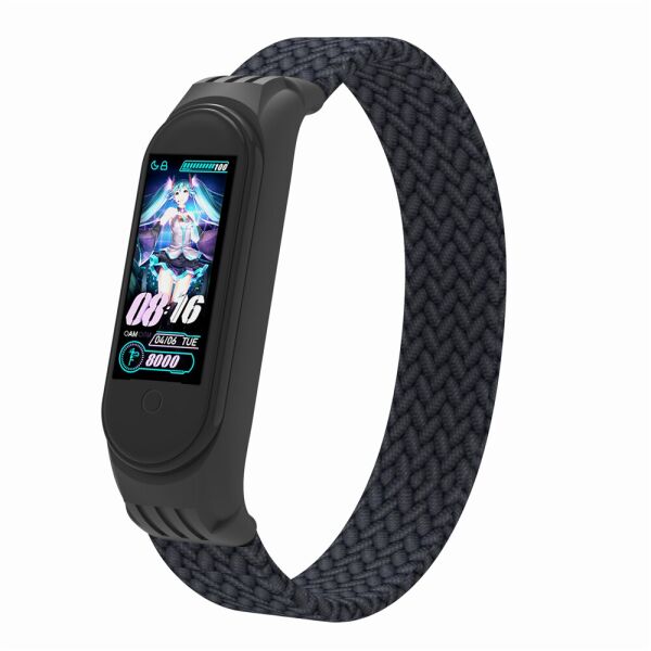 Ремінець для спортивного годинника Ремешок ArmorStandart Braided Solo Loop для Xiaomi Mi Band 4/5/6 Charcoal size M
Ремінець для спортивного годинника Ремешок ArmorStandart Braided Solo Loop для Xiaomi Mi Band 4/5/6 Charcoal size M