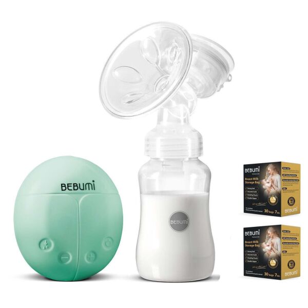 Электрический молокоотсос Bebumi BS Eco (A green) с силиконовой соской + пакеты для хранения грудного молока
Электрический молокоотсос Bebumi BS Eco (A green) с силиконовой соской + пакеты для хранения грудного молока