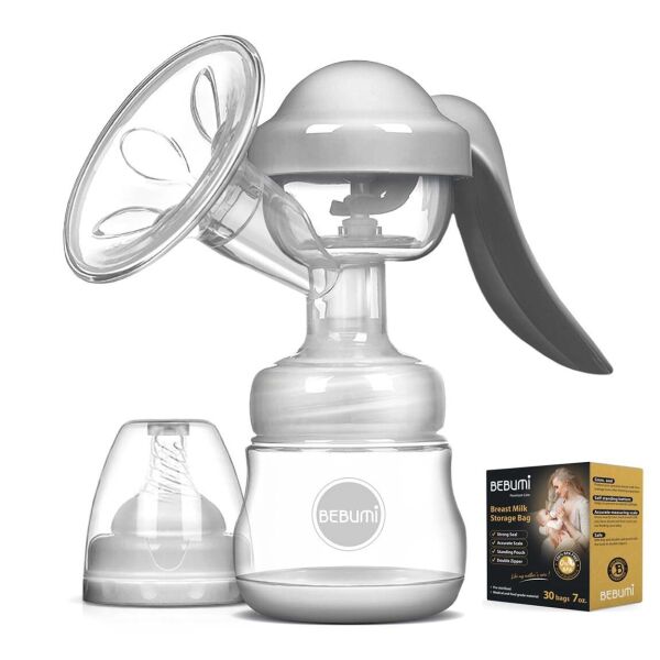 Ручной молокоотсос Bebumi BM Pro (white) + силиконовая массажная насадка + пакеты для хранения грудного молока
Ручной молокоотсос Bebumi BM Pro (white) + силиконовая массажная насадка + пакеты для хранения грудного молока