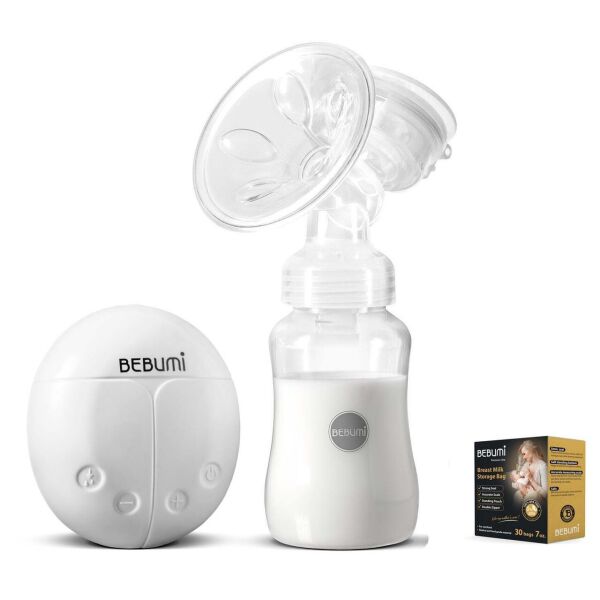Электрический молокоотсос Bebumi BS Eco (A white) с силиконовой соской + пакеты для хранения грудного молока
Электрический молокоотсос Bebumi BS Eco (A white) с силиконовой соской + пакеты для хранения грудного молока
