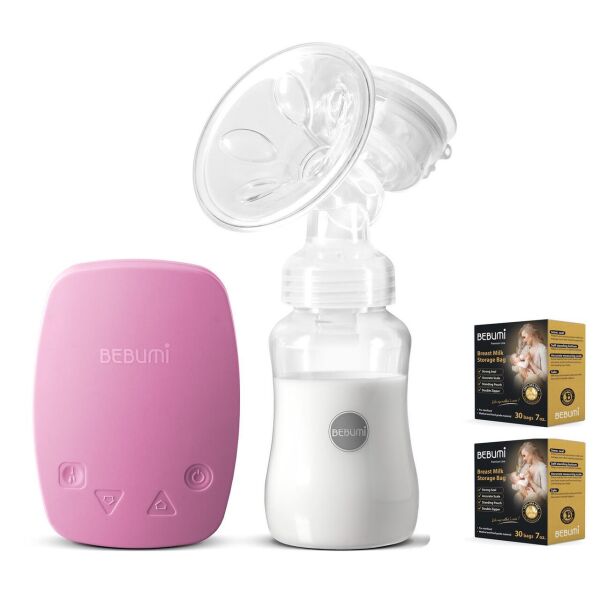 Электрический молокоотсос Bebumi BS Eco (C pink) с силиконовой соской + пакеты для хранения грудного молока
Электрический молокоотсос Bebumi BS Eco (C pink) с силиконовой соской + пакеты для хранения грудного молока
