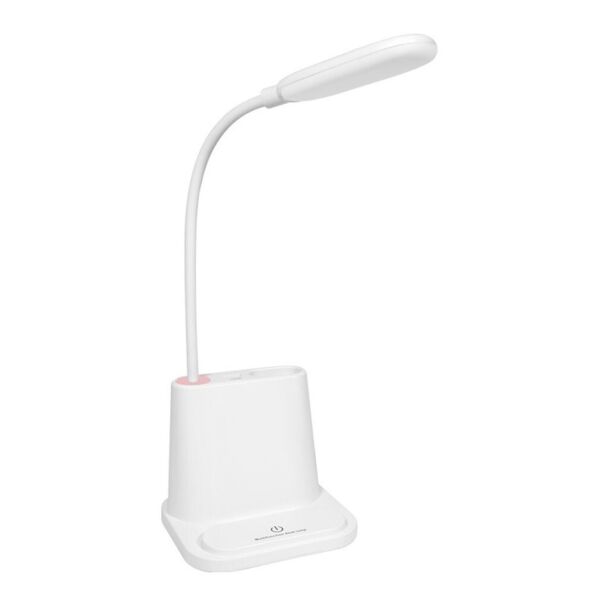 Настольная сенсорная лампа multifunctional DESK LAMP с вентилятором и держателем для телефона Белая
Настольная сенсорная лампа multifunctional DESK LAMP с вентилятором и держателем для телефона Белая
