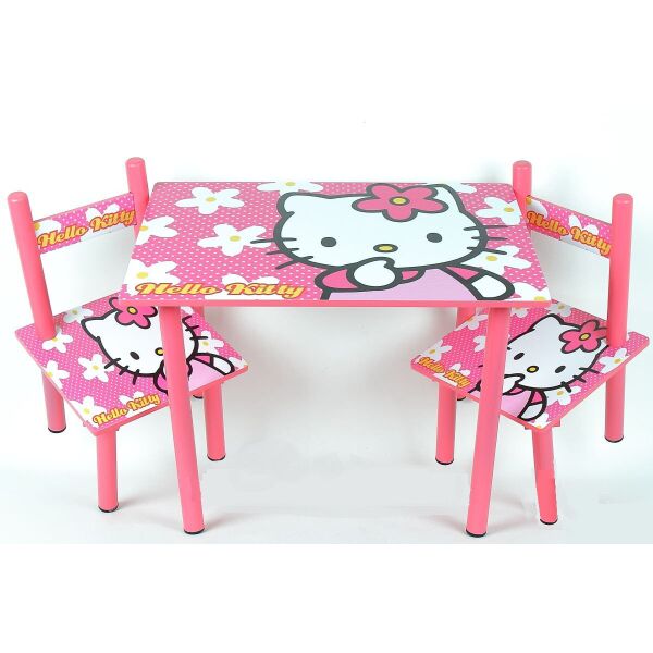Детская деревянная мебель для девочки 1-4 года Hello Kitty(1) Столик и 2 стульчика Розовый
Детская деревянная мебель для девочки 1-4 года Hello Kitty(1) Столик и 2 стульчика Розовый