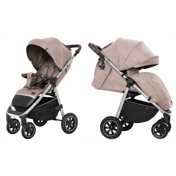 Коляска прогулочная Carrello Bravo CRL-5512 Linen Beige на серебристой раме с EVA колесами + дождевик L, подстаканник и чехол на ножки
Коляска прогулочная Carrello Bravo CRL-5512 Linen Beige на серебристой раме с EVA колесами + дождевик L, подстаканник и чехол на ножки
