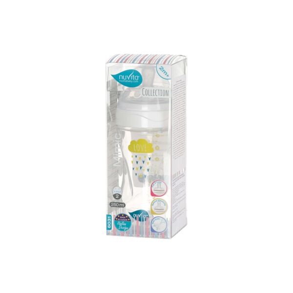 Бутылочка для кормления Nuvita Mimic Collection антиколиковая 250 мл белая (NV6031BIANCO)
Бутылочка для кормления Nuvita Mimic Collection антиколиковая 250 мл белая (NV6031BIANCO)