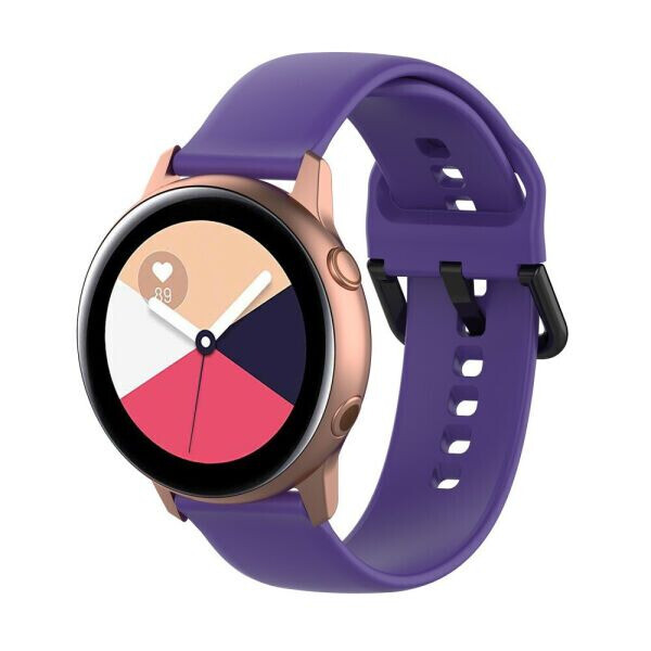 Ремешок UniCase Silicone Strap для Samsung Watch Active / Active 2 40mm / Active 2 44mm - Purple
Ремешок UniCase Silicone Strap для Samsung Watch Active / Active 2 40mm / Active 2 44mm - Purple