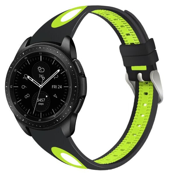 Ремешок UniCase Sport Style для Samsung Galaxy Watch 46mm / Watch 3 45mm / Gear S3 - Black / Green
Ремешок UniCase Sport Style для Samsung Galaxy Watch 46mm / Watch 3 45mm / Gear S3 - Black / Green