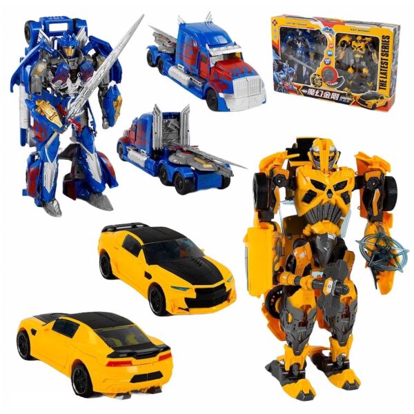 Большой набор Трансформеры Автоботы Бамблби и Оптимус Прайм 34см Transformers Optimus Prime свет звук
Большой набор Трансформеры Автоботы Бамблби и Оптимус Прайм 34см Transformers Optimus Prime свет звук