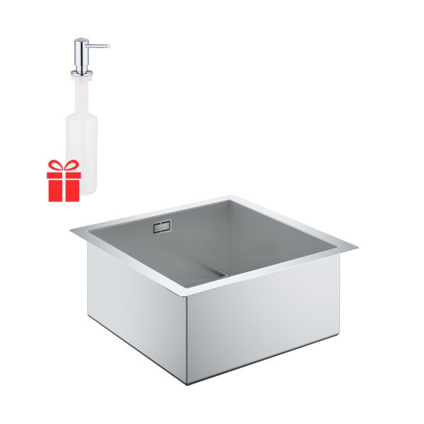 Набор Grohe мойка кухонная K700 31578SD0 + дозатор для моющего средства Contemporary 40536000
Набор Grohe мойка кухонная K700 31578SD0 + дозатор для моющего средства Contemporary 40536000