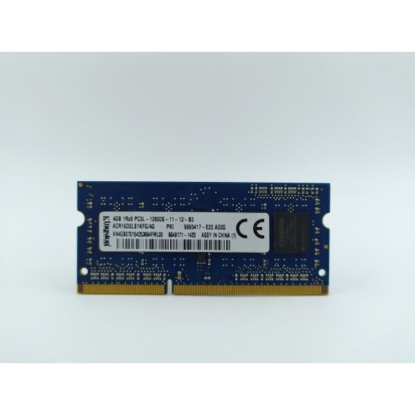 Оперативная память для ноутбука SODIMM Kingston DDR3L 4Gb 1600MHz PC3L-12800S (ACR16D3LS1KFG/4G) refurbished
Оперативная память для ноутбука SODIMM Kingston DDR3L 4Gb 1600MHz PC3L-12800S (ACR16D3LS1KFG/4G) refurbished