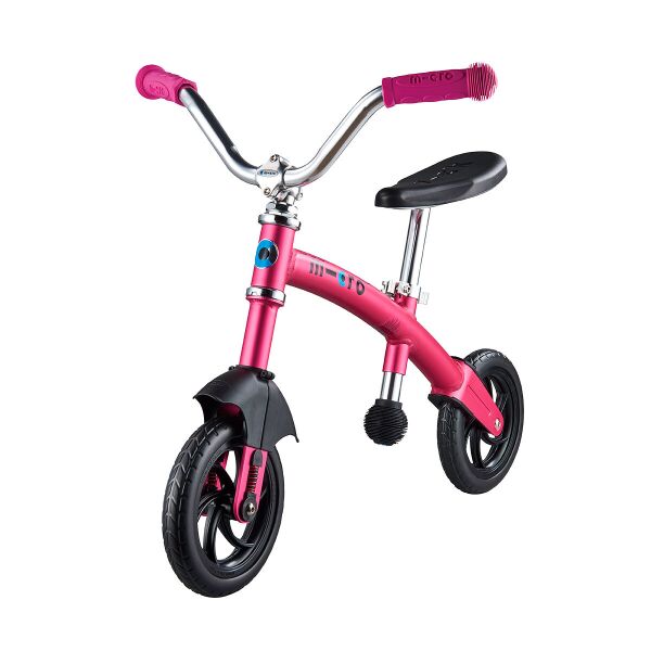 Біговел MICRO серії "G-Bike Chopper Deluxe" - РОЖЕВИЙ (до 20 kg із сидінням, двоколісний)
Біговел MICRO серії "G-Bike Chopper Deluxe" - РОЖЕВИЙ (до 20 kg із сидінням, двоколісний)