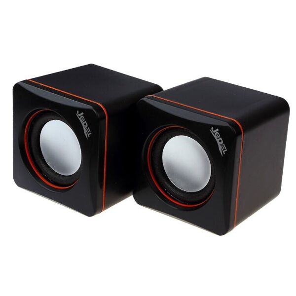 Колонки 2.0 JEDEL JD-CK4 USB+3.5mm, 2x3W, 90Hz- 20KHz, с регулятором громкости, Black, BOX, Q80
Колонки 2.0 JEDEL JD-CK4 USB+3.5mm, 2x3W, 90Hz- 20KHz, с регулятором громкости, Black, BOX, Q80