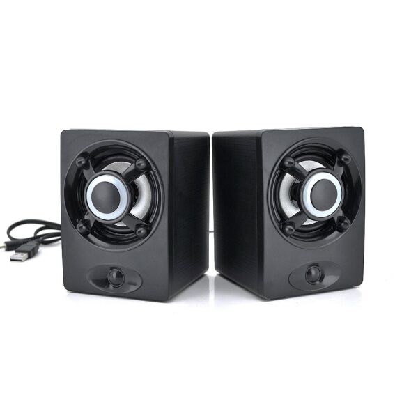 Колонки 2.0 JEDEL JNS-41 USB+3.5mm, 4" 2x3W, 90Hz- 20KHz, с регулятором громкости, Black, BOX, Q30
Колонки 2.0 JEDEL JNS-41 USB+3.5mm, 4" 2x3W, 90Hz- 20KHz, с регулятором громкости, Black, BOX, Q30