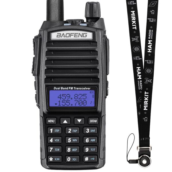 Рация Baofeng UV-82 MK5 , UHF/VHF, 8 Вт, 2800 мАч + Ремешок на шею Mirkit черный черный
Рация Baofeng UV-82 MK5 , UHF/VHF, 8 Вт, 2800 мАч + Ремешок на шею Mirkit черный черный