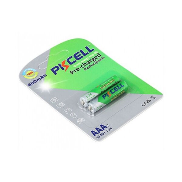 Аккумулятор PKCELL 1.2V AAA 600mAh NiMH Already Charged, 2 штуки в блистере цена за блистер, Q12
Аккумулятор PKCELL 1.2V AAA 600mAh NiMH Already Charged, 2 штуки в блистере цена за блистер, Q12
