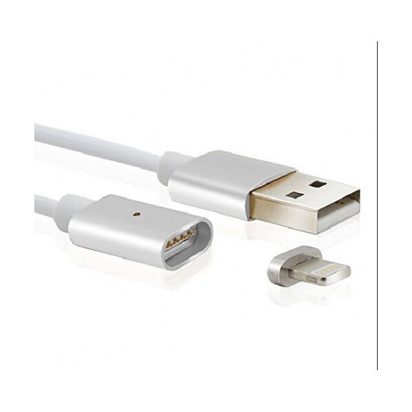 Магнитный кабель USB 2.0 - Lighting, 1m, 2А, индикатор заряда, тканевая оплетка, съемник, Silver, Blister
Магнитный кабель USB 2.0 - Lighting, 1m, 2А, индикатор заряда, тканевая оплетка, съемник, Silver, Blister