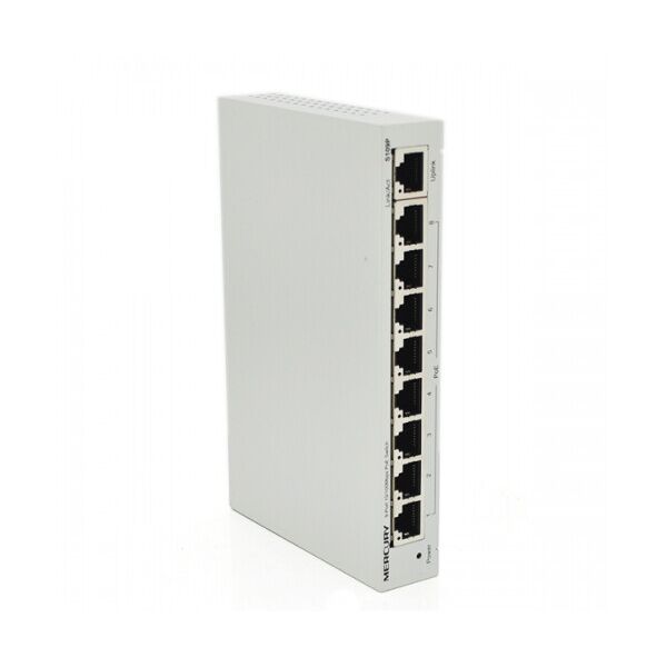 Коммутатор POE 48V Mercury S109P 8 портов POE + 1 порт Ethernet (Uplink ) 10 - 100 Мбит - сек, БП в комплекте, BOX Q200 (285*223
Коммутатор POE 48V Mercury S109P 8 портов POE + 1 порт Ethernet (Uplink ) 10 - 100 Мбит - сек, БП в комплекте, BOX Q200 (285*223