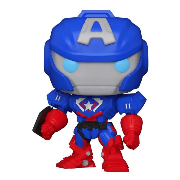 Funko Коллекционная фигурка Funko POP! Bobble Marvel Avengers Mech Strike Captain America (GW) (Exc) 55633
Funko Коллекционная фигурка Funko POP! Bobble Marvel Avengers Mech Strike Captain America (GW) (Exc) 55633