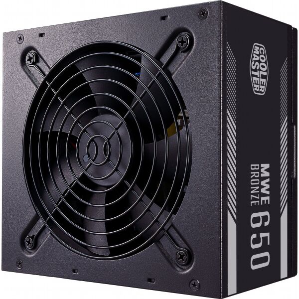 Блок питания Cooler Master MWE 650 Bronze V2,650W,12cm fan,a/PFC,24+8,4xPeripheral,8xSATA,4xPCIe
Блок питания Cooler Master MWE 650 Bronze V2,650W,12cm fan,a/PFC,24+8,4xPeripheral,8xSATA,4xPCIe