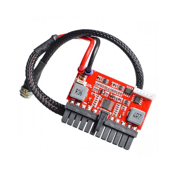 Дополнительный модуль-плата питания для материнской платы Pico PSU ITX Z1 DC-ATX-160W, 24Pin, 12V, RESET, 4pin+Molex + SATA
Дополнительный модуль-плата питания для материнской платы Pico PSU ITX Z1 DC-ATX-160W, 24Pin, 12V, RESET, 4pin+Molex + SATA