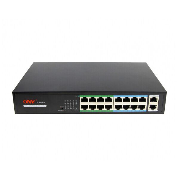 24х портовый PoE комутатор ONV-H1024PL, 24хРоЕ 100 Мбіт + 2 Uplink 1000 Мбіт, 802.3af - at до 30 Вт на каждый порт
24х портовый PoE комутатор ONV-H1024PL, 24хРоЕ 100 Мбіт + 2 Uplink 1000 Мбіт, 802.3af - at до 30 Вт на каждый порт