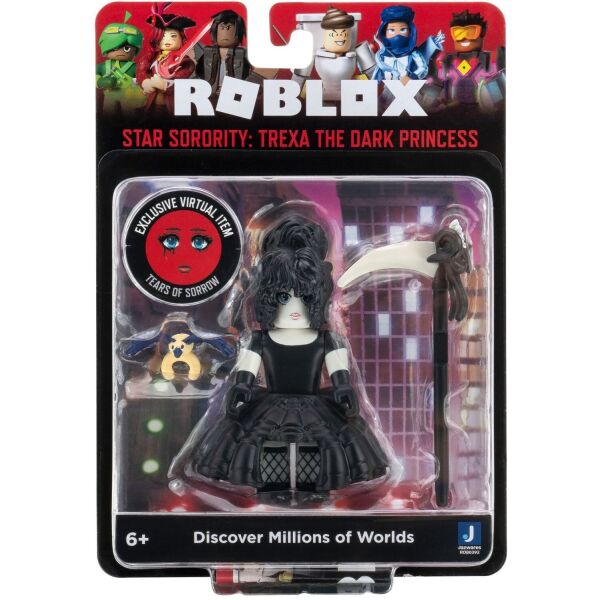 Игровая коллекционная фигурка Jazwares Roblox Core Figure Star Sorority: Trexa the Dark Princess W9 ROB0392
Игровая коллекционная фигурка Jazwares Roblox Core Figure Star Sorority: Trexa the Dark Princess W9 ROB0392