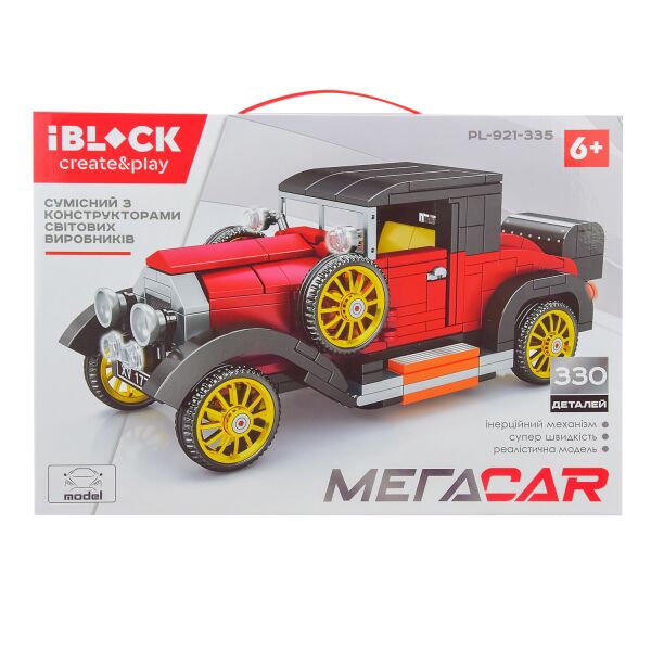 Конструктор IBLOCK PL-921-335 МЕГАCAR, 330 дет в комплекте, в кор 38*26*7 см (2000904494811)
Конструктор IBLOCK PL-921-335 МЕГАCAR, 330 дет в комплекте, в кор 38*26*7 см (2000904494811)