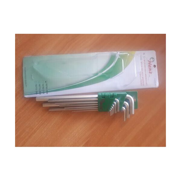 Набор шестигранников 9пр удленённые HANS
Набор шестигранников 9пр удленённые HANS