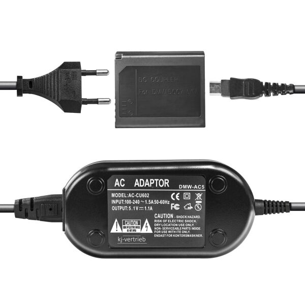 Сетевой адаптер DMW-AC5+DMW-DCC7 (вместо акб DMW-BCJ13) для камер Panasonic DMW-LX5, DMW-LX7- питание от сети
Сетевой адаптер DMW-AC5+DMW-DCC7 (вместо акб DMW-BCJ13) для камер Panasonic DMW-LX5, DMW-LX7- питание от сети