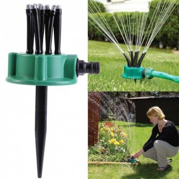Ороситель спринклерный для полива, распылитель для газона Multifunctional Sprinkler TV One
Ороситель спринклерный для полива, распылитель для газона Multifunctional Sprinkler TV One