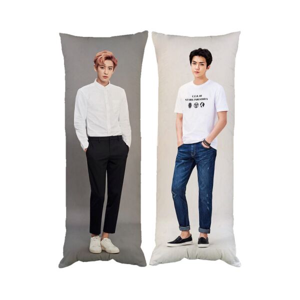 Подушка дакимакура к-поп ChanYeol/Sehun EXO двухсторонняя 40х100 см со съемной наволочкой (dakkpop016)
Подушка дакимакура к-поп ChanYeol/Sehun EXO двухсторонняя 40х100 см со съемной наволочкой (dakkpop016)