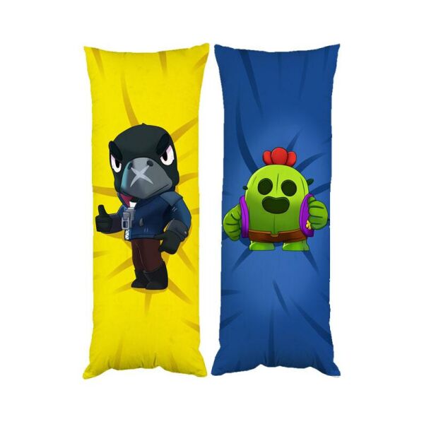 Подушка обнимашка дакимакура brawl stars Бравл Старс двухсторонняя 40х100 см со съемной наволочкой (dak1027)
Подушка обнимашка дакимакура brawl stars Бравл Старс двухсторонняя 40х100 см со съемной наволочкой (dak1027)