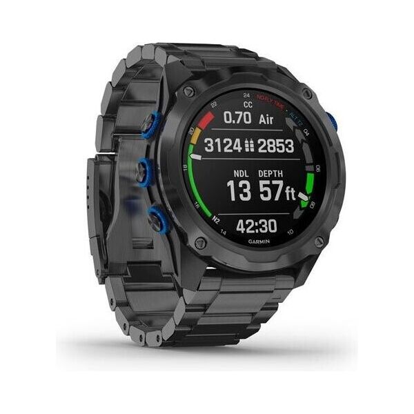 Garmin Descent Mk2i Bundle Titanium Carbon Grey w. Titanium Band w. Descent T1 (010-02132-12)
Garmin Descent Mk2i Bundle Titanium Carbon Grey w. Titanium Band w. Descent T1 (010-02132-12)