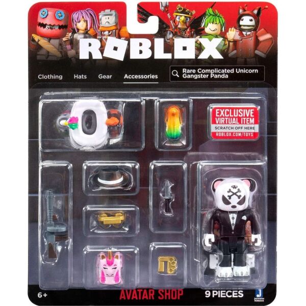 Игровая коллекционная фигурка Jazwares Roblox Avatar Shop Rare Complicated Unicorn Gangster Panda (ROB0354)
Игровая коллекционная фигурка Jazwares Roblox Avatar Shop Rare Complicated Unicorn Gangster Panda (ROB0354)