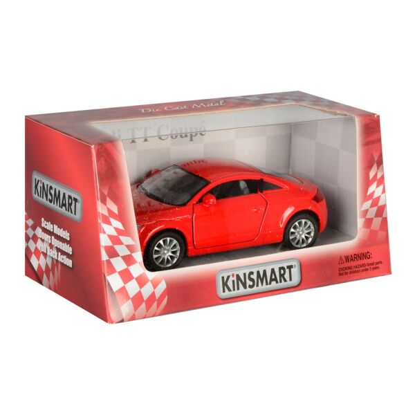 Машинка Kinsmart Кинсмарт Audi TT Coupe металлическая инерционная красная 1:32 (KT5335W-3)
Машинка Kinsmart Кинсмарт Audi TT Coupe металлическая инерционная красная 1:32 (KT5335W-3)