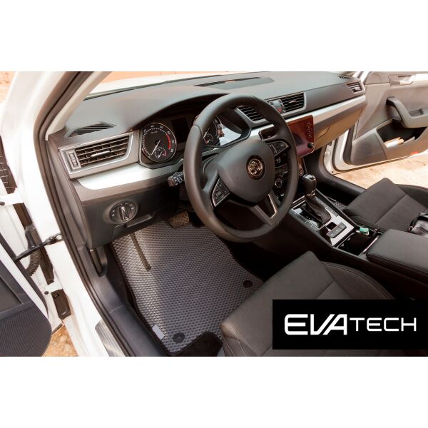 Коврики в салон EVAtech для Skoda Superb, III поколение, B8, (16-...) EVA полимерные серые
Коврики в салон EVAtech для Skoda Superb, III поколение, B8, (16-...) EVA полимерные серые