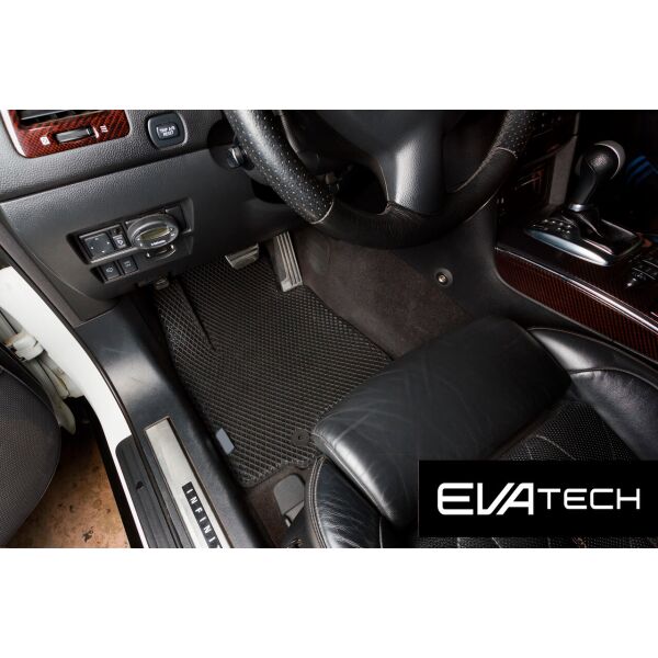 Коврики в салон EVAtech для Infiniti FX, QX70, 2 поколение (S51), (08-… ) EVA полимерные черные
Коврики в салон EVAtech для Infiniti FX, QX70, 2 поколение (S51), (08-… ) EVA полимерные черные